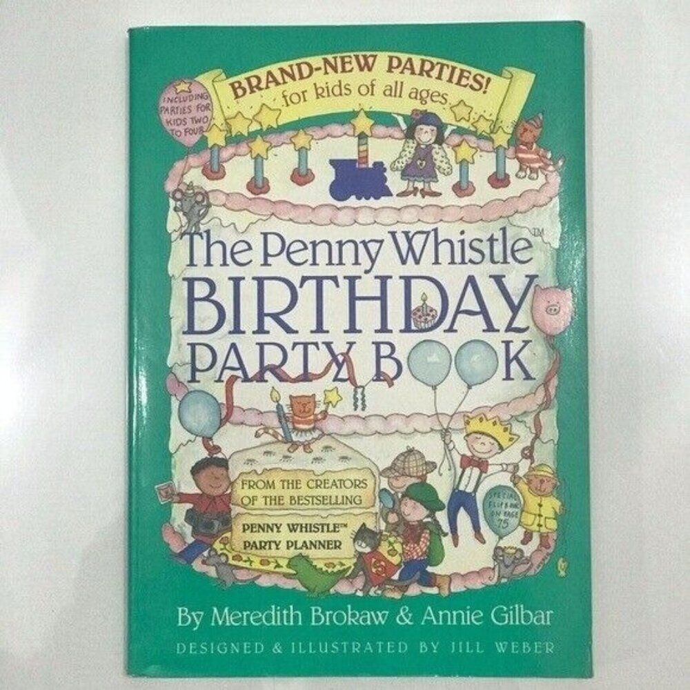 Children’s Birthday Party Planning Book Activities Favors Illustrated